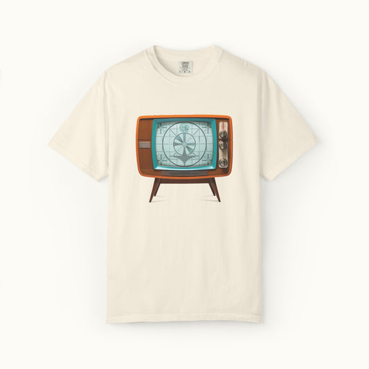 Customizable Retro TV Test Pattern T‑Shirt