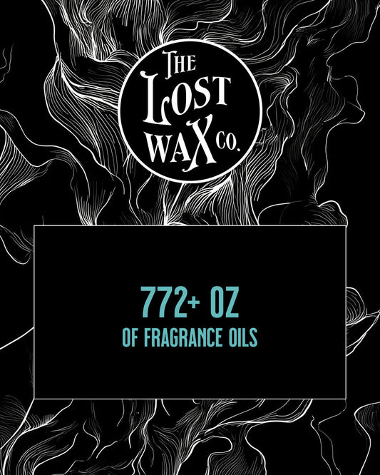 Milestone: 772 ounces of Fragrance Oil