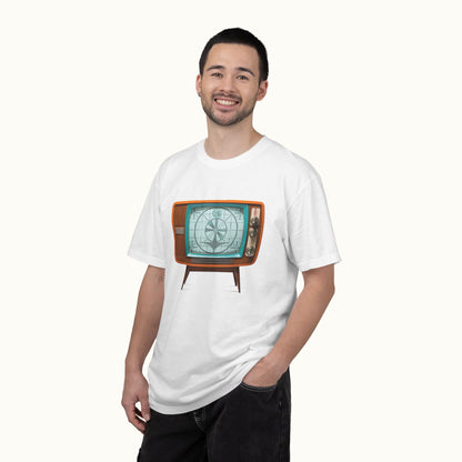 Customizable Retro TV Test Pattern T‑Shirt