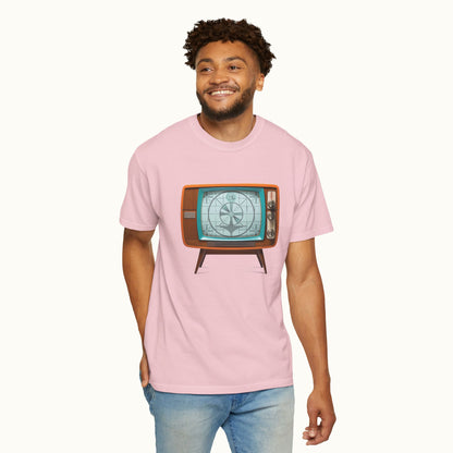 Customizable Retro TV Test Pattern T‑Shirt
