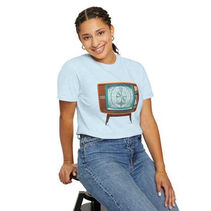 Customizable Retro TV Test Pattern T‑Shirt