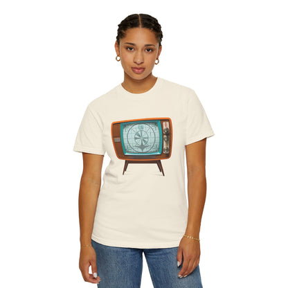 Customizable Retro TV Test Pattern T‑Shirt