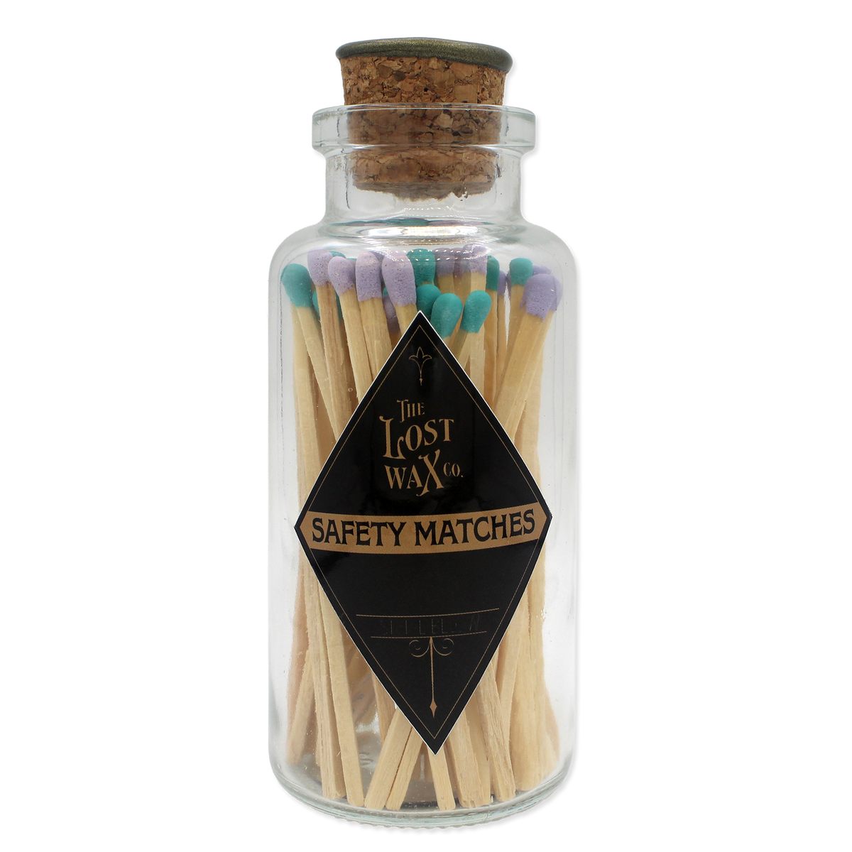 Halloween Safety Matches in Glass Jar