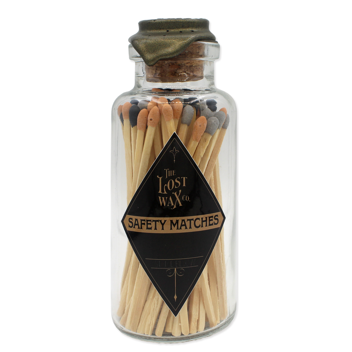 Halloween Safety Matches in Glass Jar