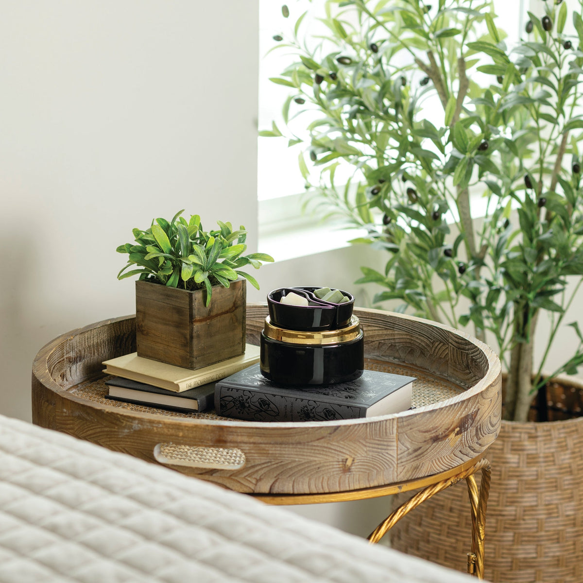 Black & Gold 2-in-1 Fragrance Warmer