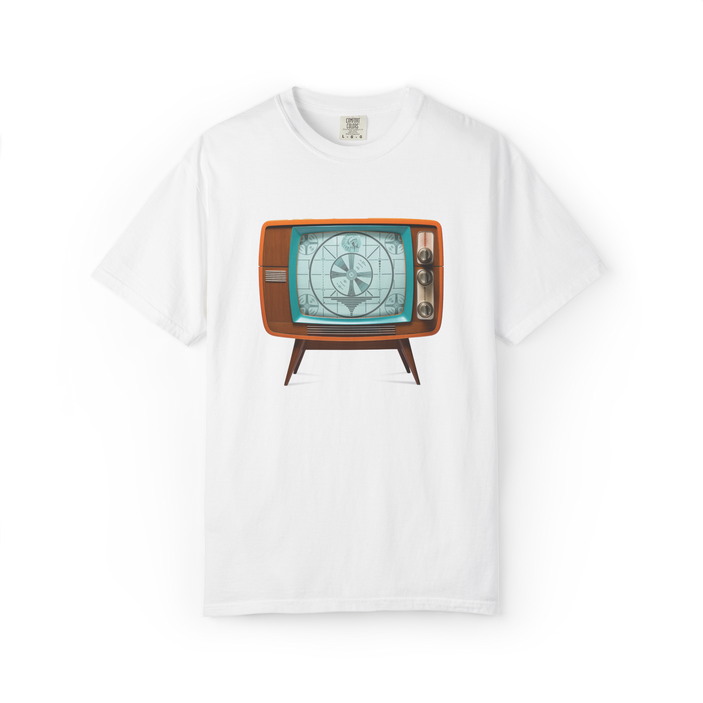 Customizable Retro TV Test Pattern T‑Shirt