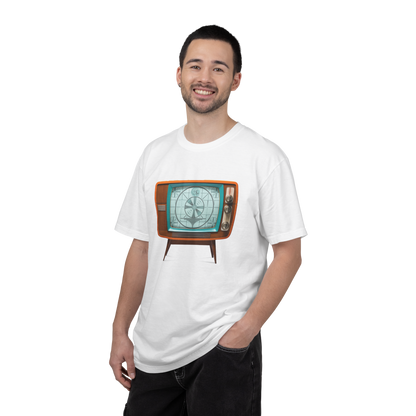 Customizable Retro TV Test Pattern T‑Shirt