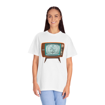 Customizable Retro TV Test Pattern T‑Shirt