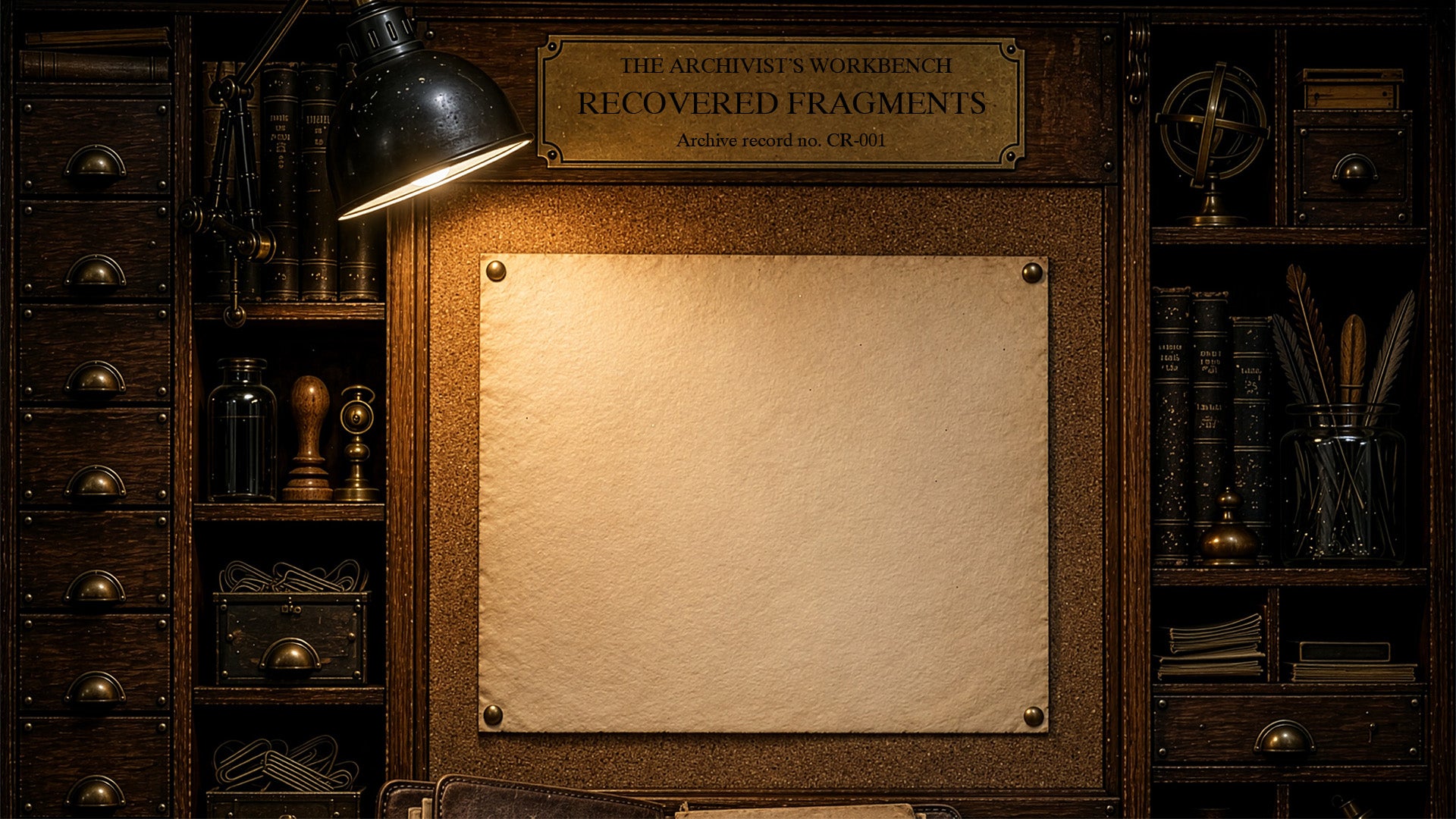 The Archivist's Maxims