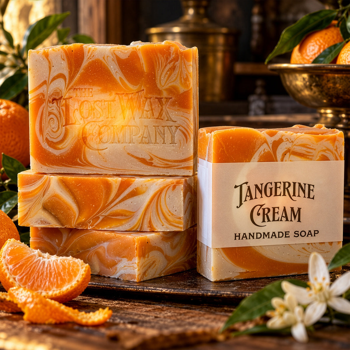 Tangerine Cream Soap