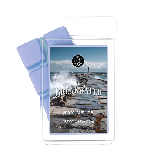 The Breakwater wax melts package