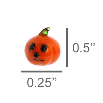 Tiny Glass Pumpkin