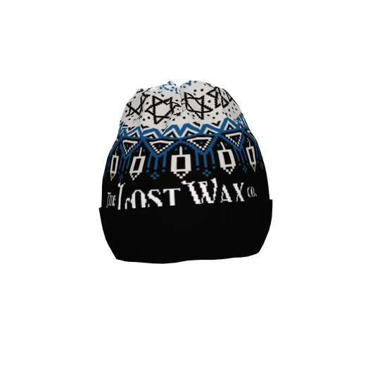 The Lost Wax Co. Hanukkah Beanie